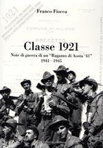 Classe 1921 : Note di guerra di un 