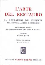 L' arte del restauro. Il restauro dei dipinti nel sistema antico e moderno secondo le opere di Secco-Suardo e del Prof. R. Mancia. Manuali Hoepli