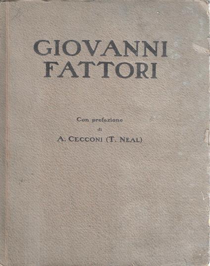 Giovanni Fattori, XXXV riproduzione di opere della Raccolta lasciata in eredità dall'Autore a G. Malesci - copertina