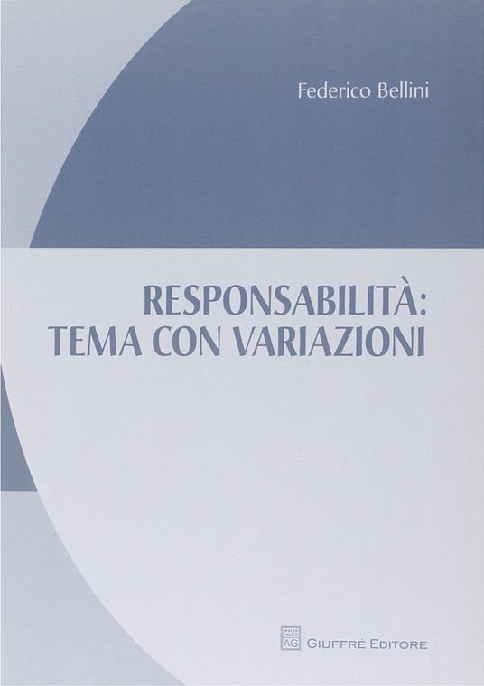Responsabilita tema variazione - copertina