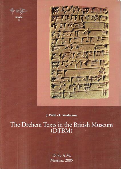 The Drehem Texts in the British Museum (DTBM) - copertina