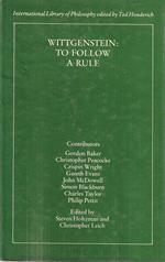 Wittgenstein: To Follow a Rule