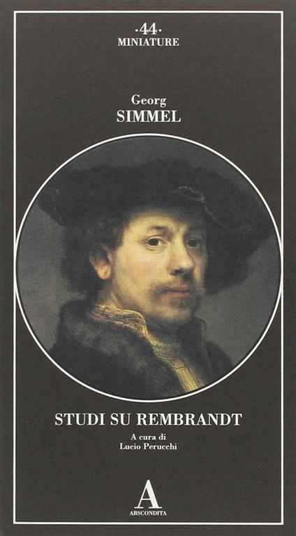 Studi su Rembrandt - Georg Simmel - copertina