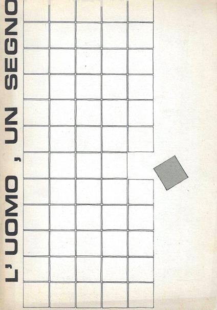 L' Uomo, un Segno. Rivista semestrale di filosofia - Anno I, vol. 1 - copertina