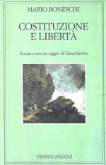 Costituzione e libertà
