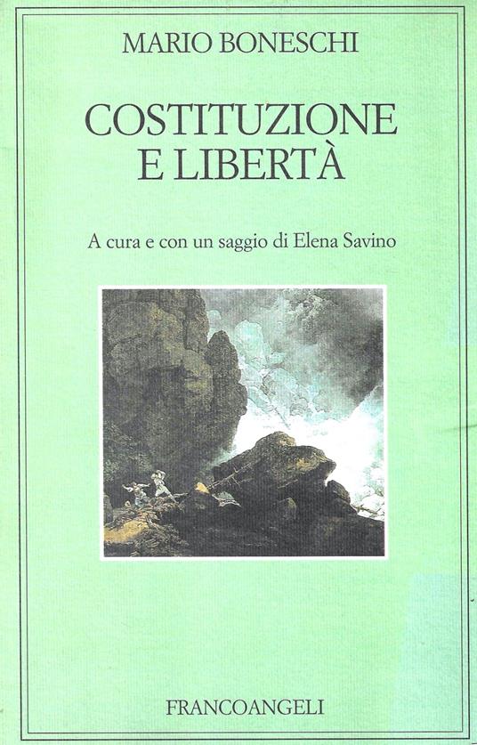 Costituzione e libertà - copertina