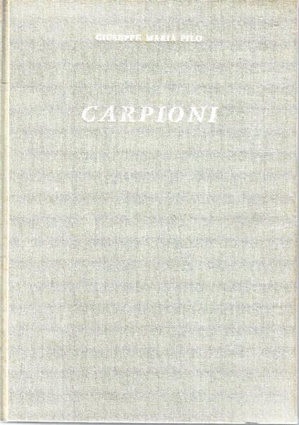 Carpioni - copertina