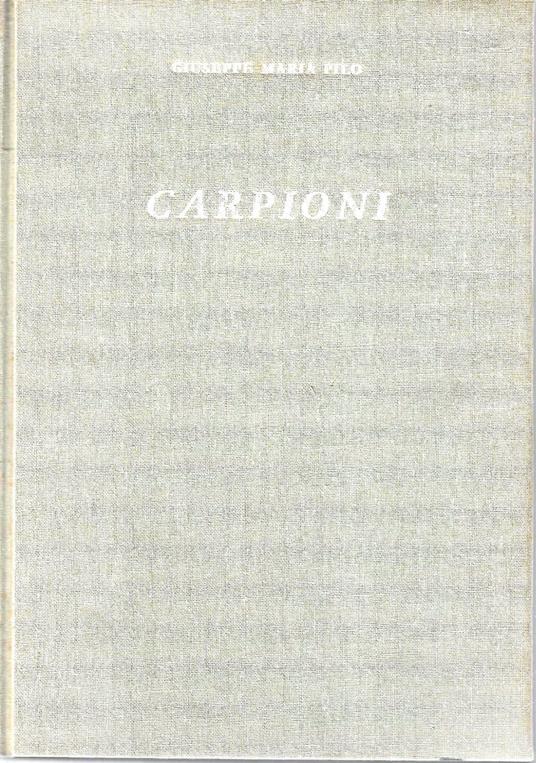 Carpioni - copertina