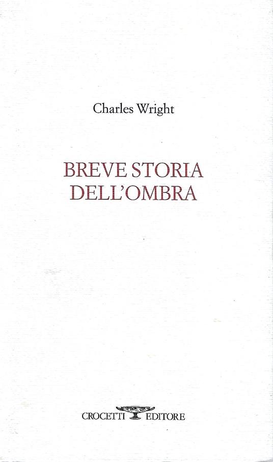 Breve storia dell'ombra - copertina