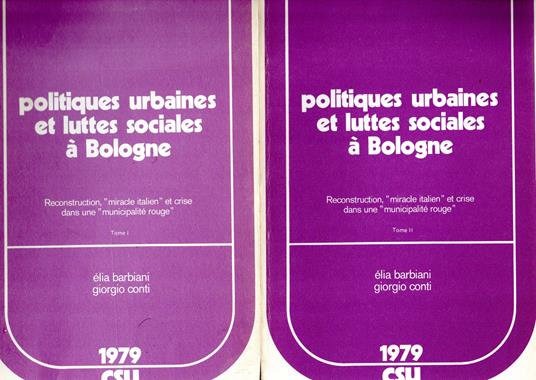 Politiques urbaines et luttes sociales à Bologne - copertina