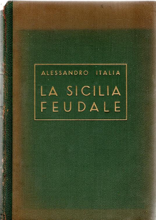 La Sicilia feudale - copertina