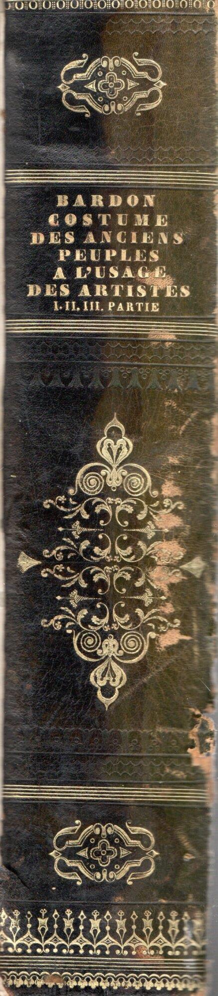 Costume des Anciens Peuples a L'usage des Artistes - copertina