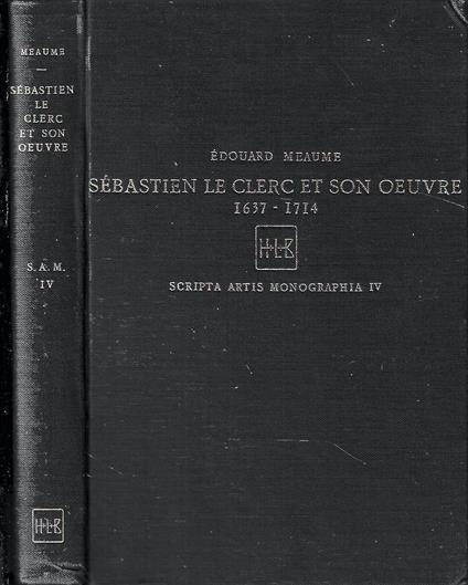 Sébastien Le Clerc 1637-1714 et son oeuvre gravé - copertina