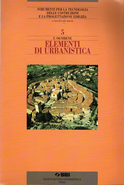 Elementi di urbanistica - copertina