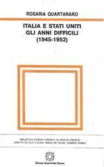 Italia e Stati Uniti. Gli anni difficili (1945-1952)