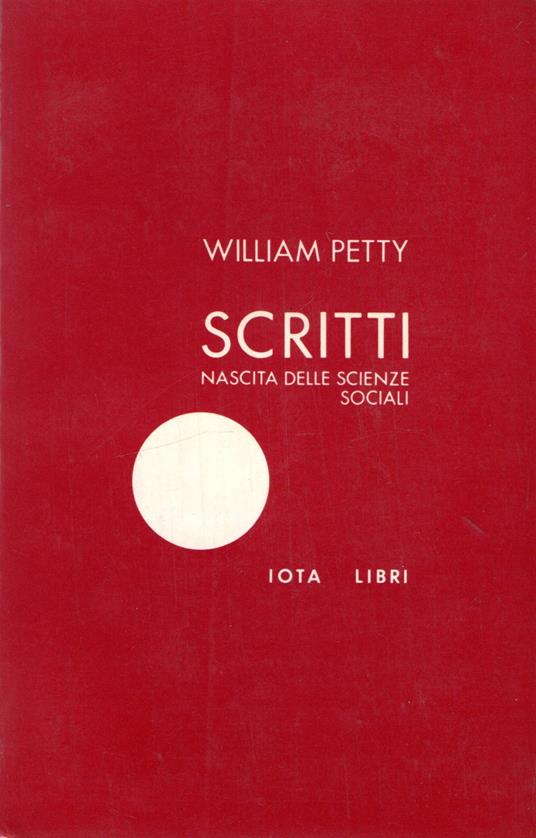 Scritti : Nascita delle scienze sociali - copertina