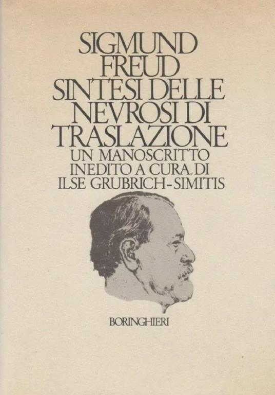 Sintesi delle nevrosi di traslazione : - Sigmund Freud - copertina
