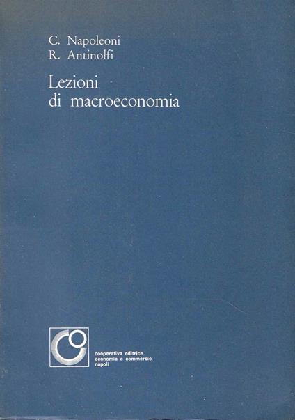 Lezioni di macroeconomia - copertina