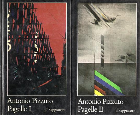 Pagelle I - Pagelle II - Antonio Pizzuto - copertina