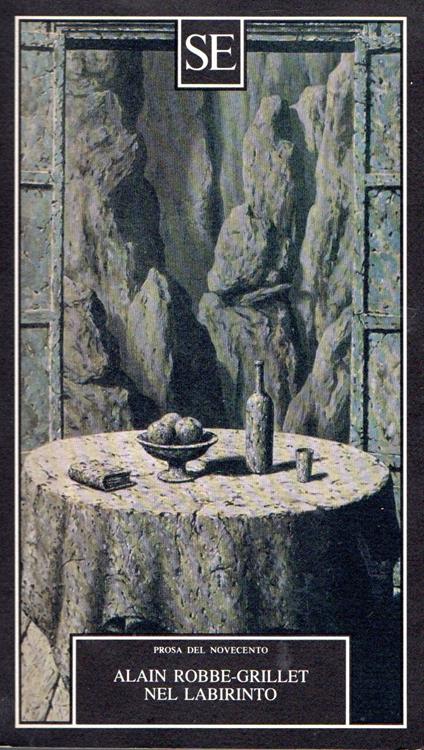 Nel labirinto - Alain Robbe-Grillet - copertina