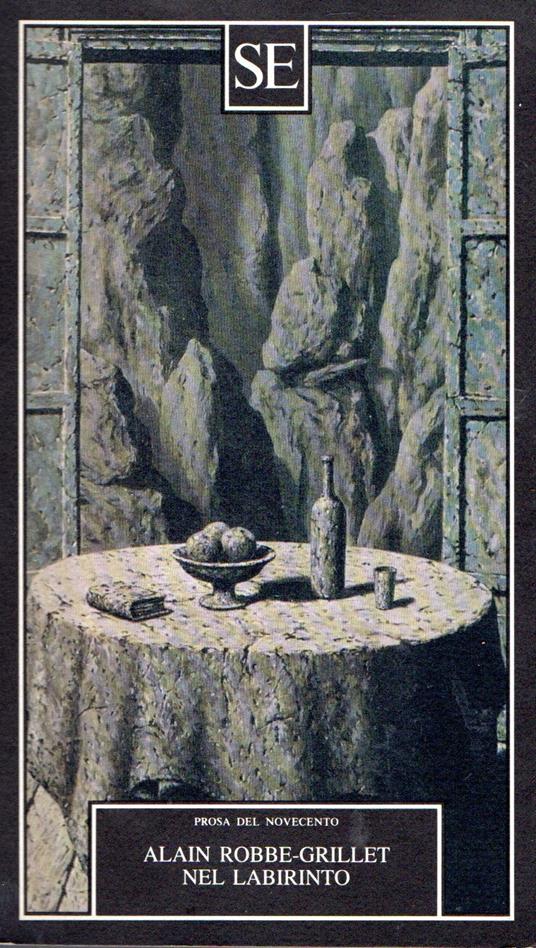 Nel labirinto - Alain Robbe-Grillet - copertina