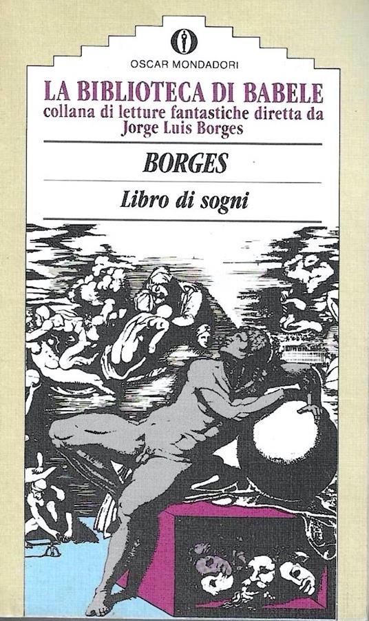 Libro di sogni - Jorge L. Borges - copertina