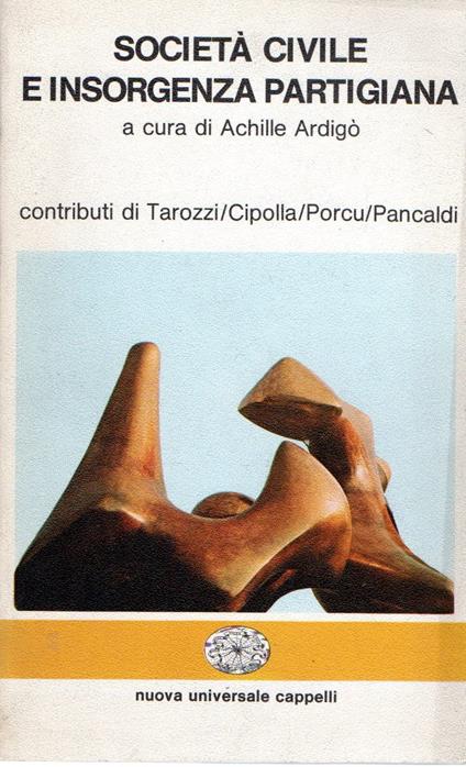 Società civile e insorgenza partigiana - Achille Ardigò - copertina