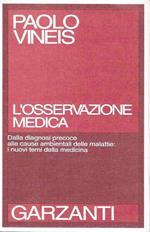 L' osservazione medica. Dalla diagnosi precoce alle cause ambientali delle malattie: i nuovi temi della medicina