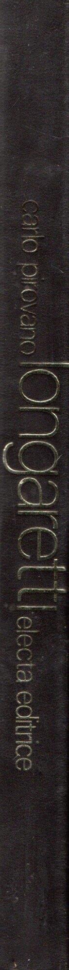 Longaretti - Carlo Pirovano - copertina