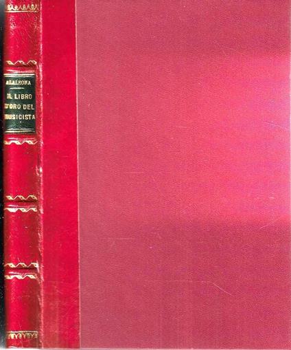 Il Libro d'oro del Musicista (Fondamenti fisici, storici, estetici dell'arte). Primo corso (Unico per strumentisti e preparatorio per compositori) - copertina