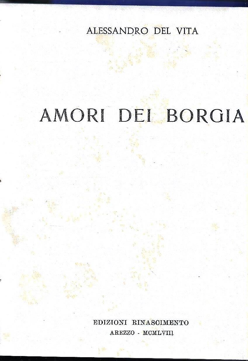 Amori dei Borgia