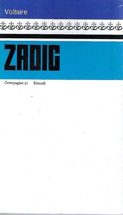 Zadig - Voltaire - copertina