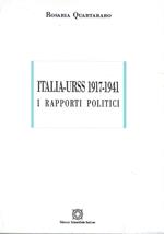 Italia-Urss (1917-1941). I rapporti politici