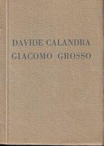 Esposizione postuma dello scultore Davide Calandra - Mostra personale del pittore Giacomo Grosso. Galleria Pesaro - Milano, Aprile 1926