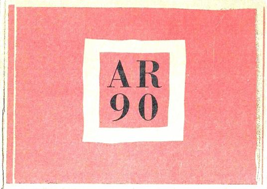 AR 90 - Molteni & C. - Ein Geniales Holz - Aldo Rossi - copertina