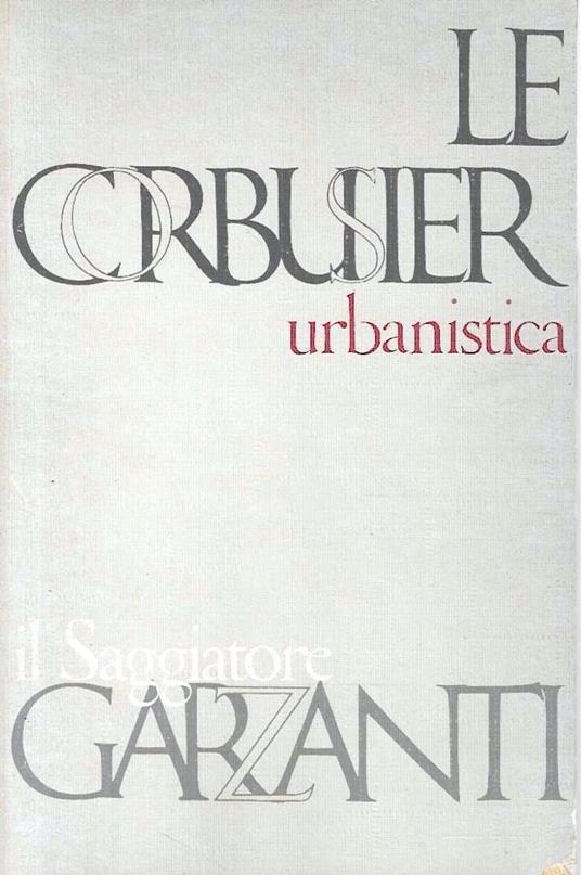 Urbanistica - Le Corbusier - copertina