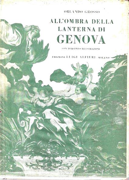 All'ombra della lanterna di Genova - Orlando Grosso - copertina