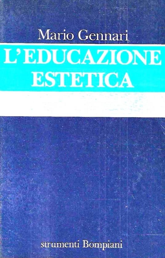 L' educazione estetica - Mario Gennari - copertina