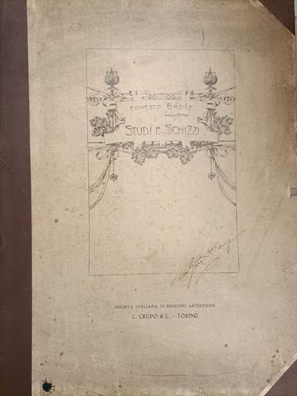 Studi e Schizzi - Ernesto Basile - copertina