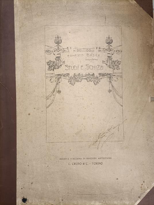 Studi e Schizzi - Ernesto Basile - copertina