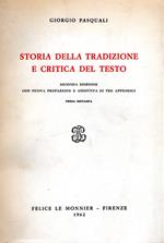 Storia della tradizione e critica del testo
