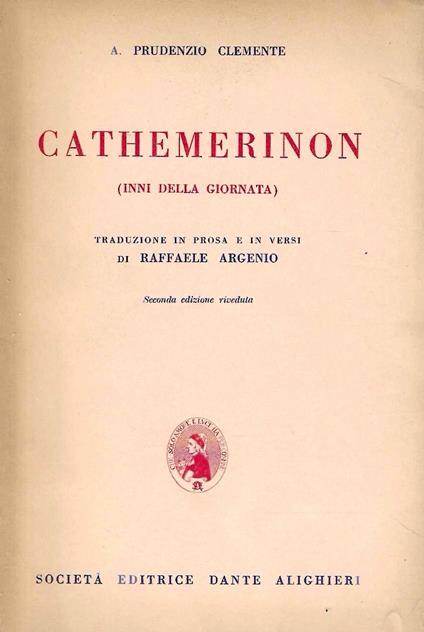 Cathemerinon (Inni della giornata) - copertina