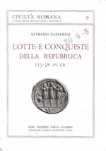 Lotte e conquiste della Repubblica 135 - 58 av.Cr