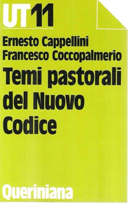 Temi pastorali del Nuovo Codice - copertina