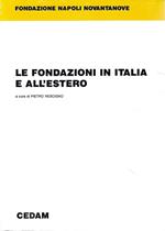 Le Fondazioni in Italia e all'estero