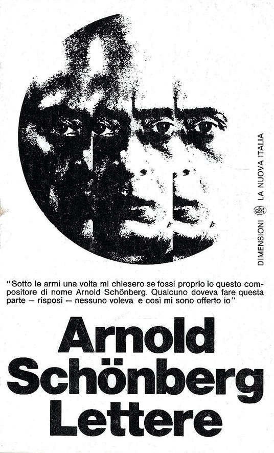 Arnold Schonberg. Lettere - copertina
