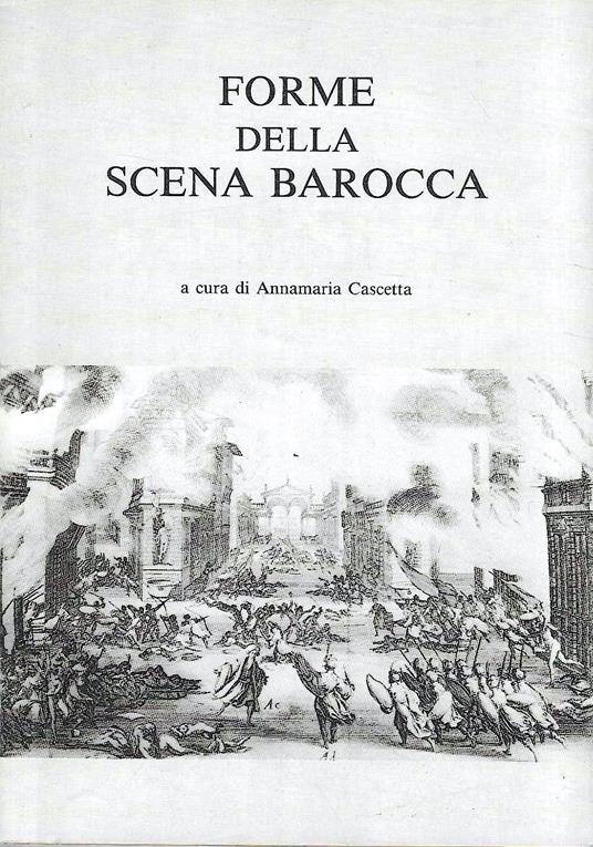 Forme della scena barocca - copertina