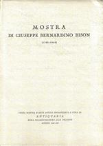 Mostra di Giuseppe Bernardino Bison (1762-1844). Roma, Giugno 1942
