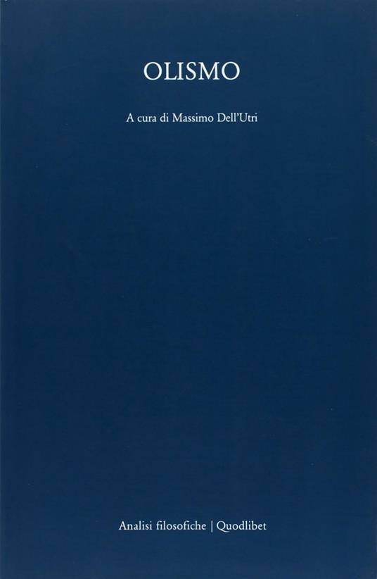 Olismo - copertina