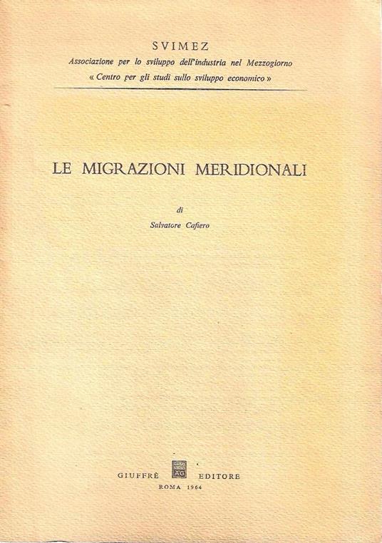 Le migrazioni meridionali - copertina
